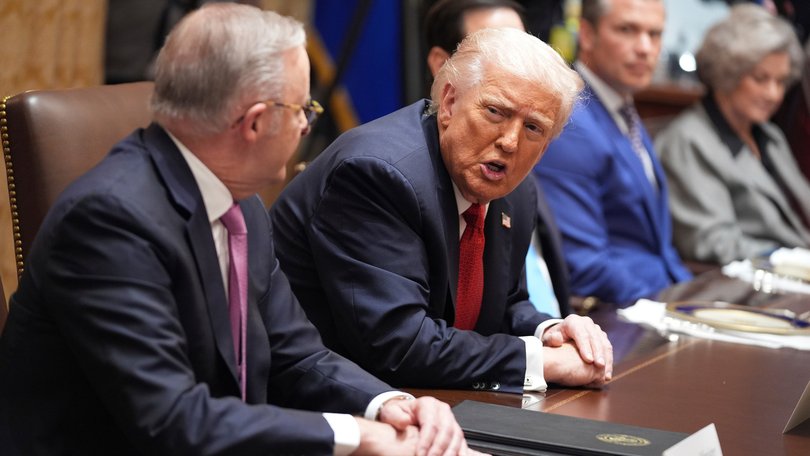 US President Donald Trump did not like The Nightly’s question about Ukraine.
