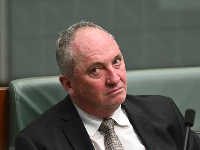 Barnaby Joyce says his relationship with the Nationals leadership has irreparably broken down. (Lukas Coch/AAP PHOTOS)
