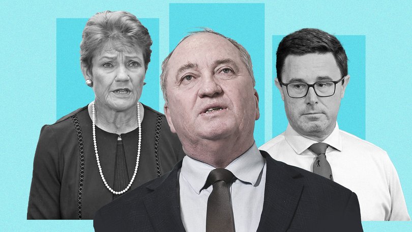 Pauline Hanson, Barnaby Joyce and David Littleproud