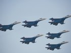 Su-35 heavy fighters were used to fire flares at RAAF aircraft.