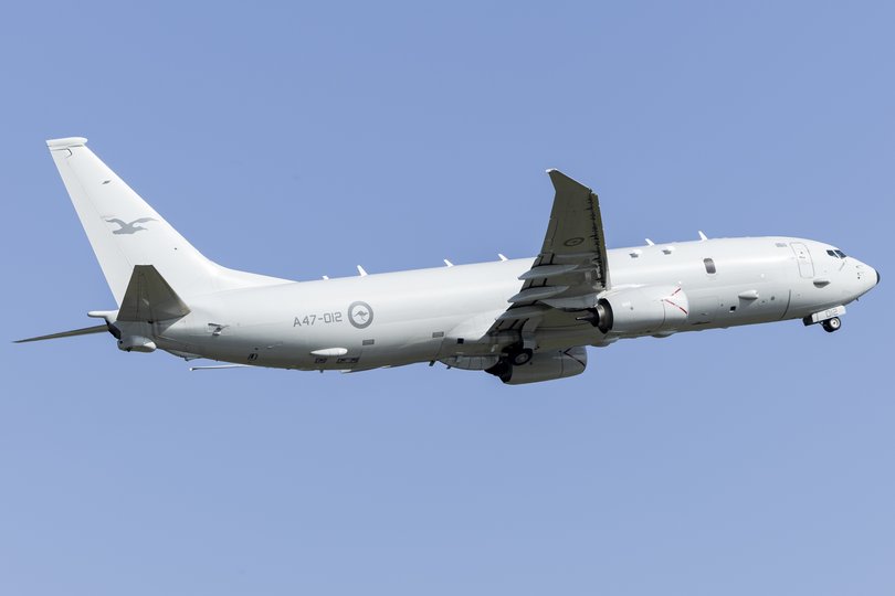 China claims it used naval and air forces to ‘expel’ a Royal Australian Air Force surveillance plane.
