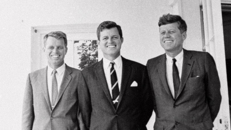 Robert Kennedy, Edward Kennedy (Ted Kennedy) and John Kennedy (John F Kennedy).