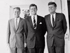 Robert Kennedy, Edward Kennedy (Ted Kennedy) and John Kennedy (John F Kennedy).