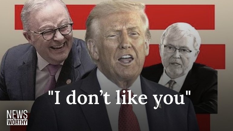 NEWS WORTHY: INSIDE the Trump Albo love fest - Latika Bourke’s fascinating first hand account