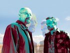 Bryan Cranston and Aaron Paul in Breaking Bad.