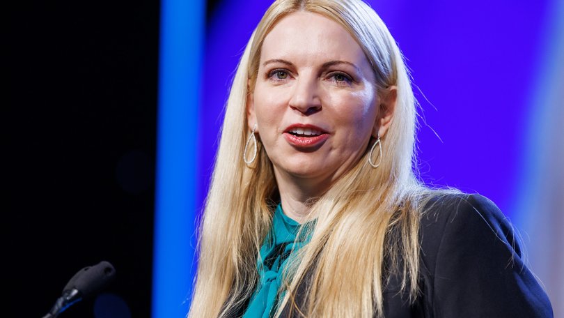 Former Santos chief financial officer Sherry Duhe.