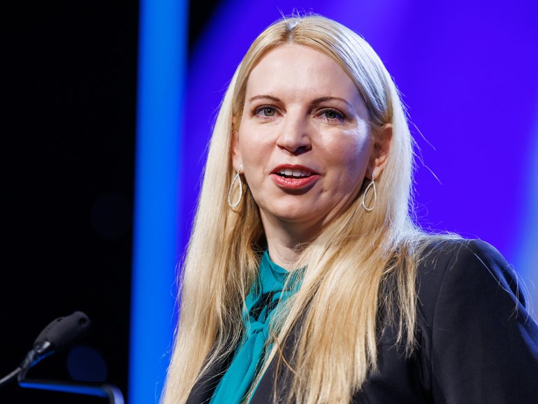 Former Santos chief financial officer Sherry Duhe.