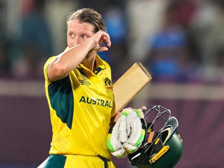 In-form captain Alyssa Healy will miss Australia's clash against England because of injury.