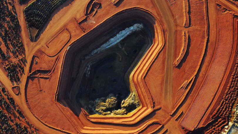 FILE: Mount Weld in Western Australia, one of the richest known deposit of rare earths in the world.