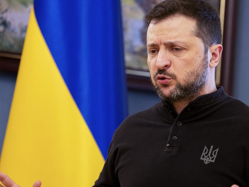 Ukraine President Volodymyr Zelensky.