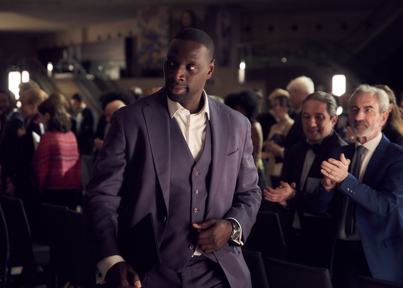 Omar Sy in Lupin.
