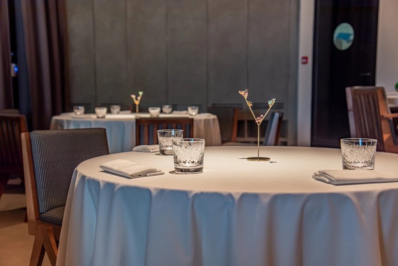 Tresind Studio’s intimate dining room.
