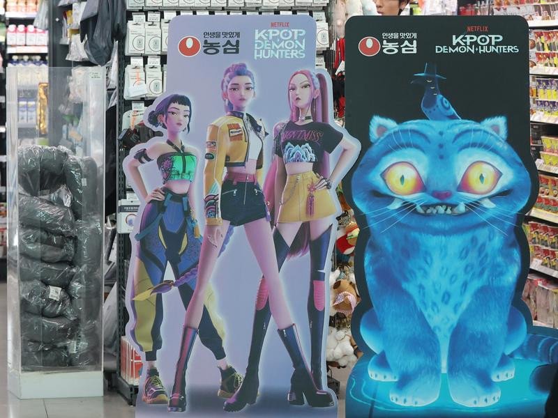 The characters from KPop Demon Hunters will be turned into dolls by Matel.
