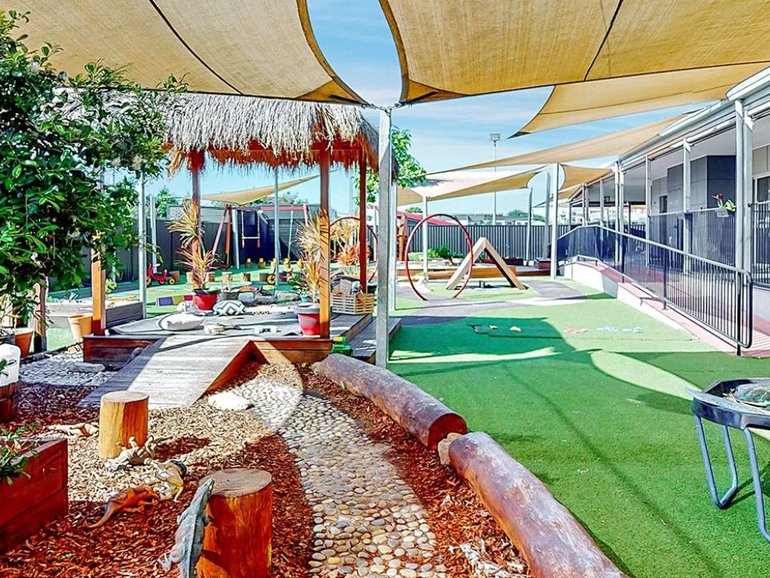 A five-year-old left Busy Bees Early Learning Centre through an emergency exit and was missing for up to 18 minutes.