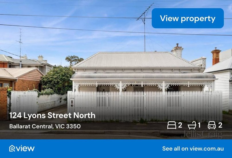 The Buhagiar's are investing in Ballarat Victoria where this property is located. Photo supplied.