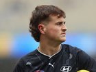 Carlton have delisted Jaxon Binns despite the wingman having one year left on his contract at Ikon Park.