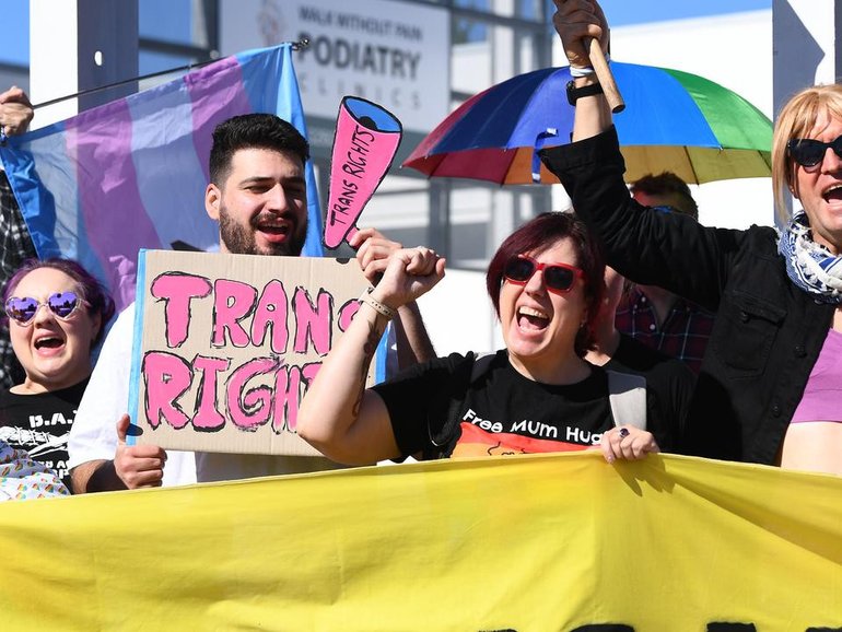 A state government's ban on puberty blockers for under-18s is the subject of a landmark challenge. (Jono Searle/AAP PHOTOS)