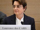 Louvre director Laurence des Cars says the French culture minister refused her offer to resign. (AP PHOTO)