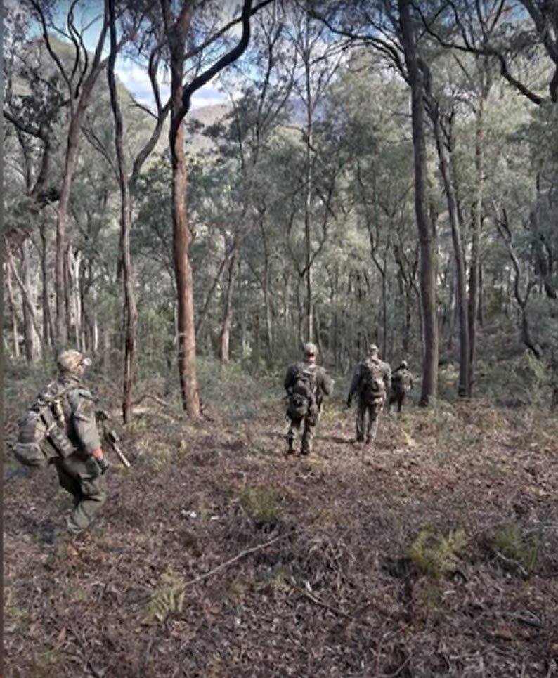 Victoria Police have released vision of the of the manhunt for Dezi Freeman.