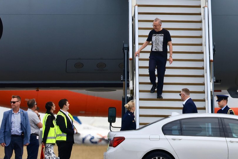 The Prime Minister returned home post-Trump looking more rock n roll than political.