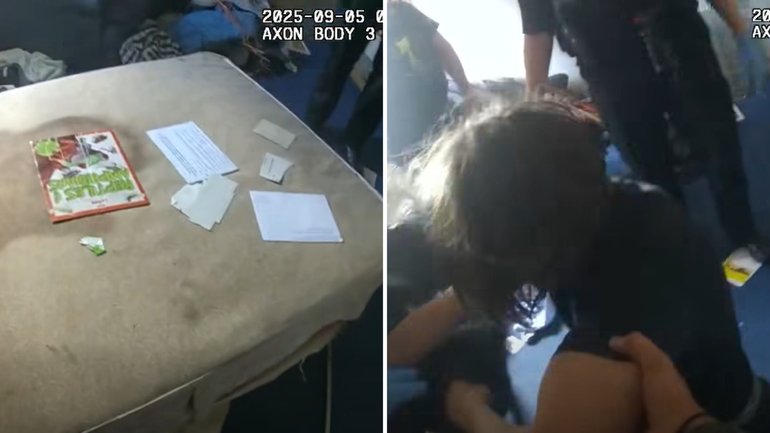 Billy Bird, 27, was found hiding inside a piece of furniture. 