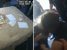 Billy Bird, 27, was found hiding inside a piece of furniture. 