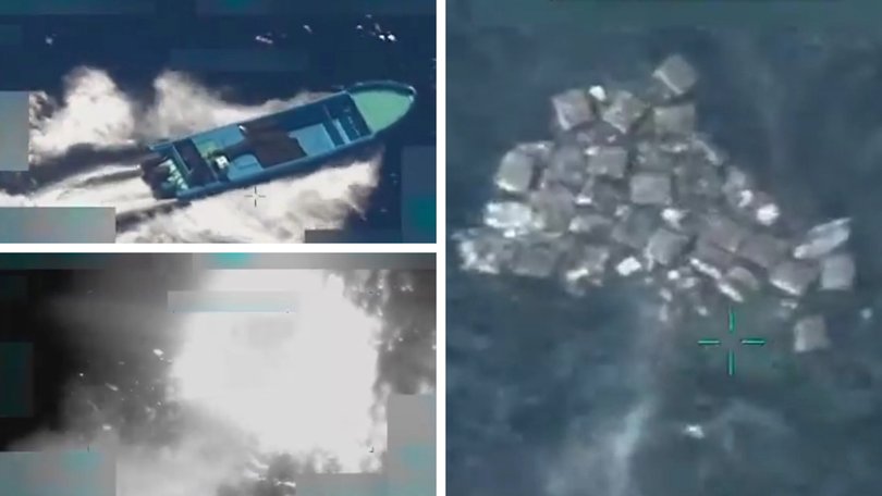 The US has blown up two alleged drug boats in the Pacific Ocean in two days. 
