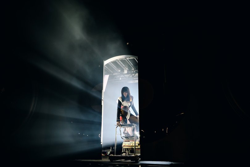 The sole New York City concert tour stop by the surprise Grammy winner for best rap album effectively turned the 5,500-capacity venue into an electrified rave with a relentlessly energetic hour-and-a-half set.