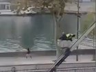 Dramatic new footage of the Louvre heist has been released.