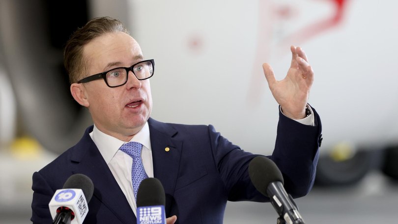 Former Qantas chief executive Alan Joyce will reveal the highs, lows, and controversies of his 15-year tenure in a forthcoming memoir. Picture: NewsWire / Damian Shaw