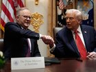 Mr Trump lavished praise on Mr Albanese during their meeting.