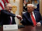 Mr Trump lavished praise on Mr Albanese during their meeting.