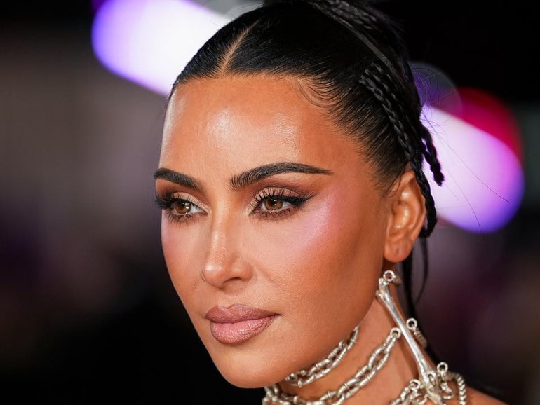 Kim Kardashian revealed a brain aneurysm diagnosis during the latest series of The Kardashians. (AP PHOTO)