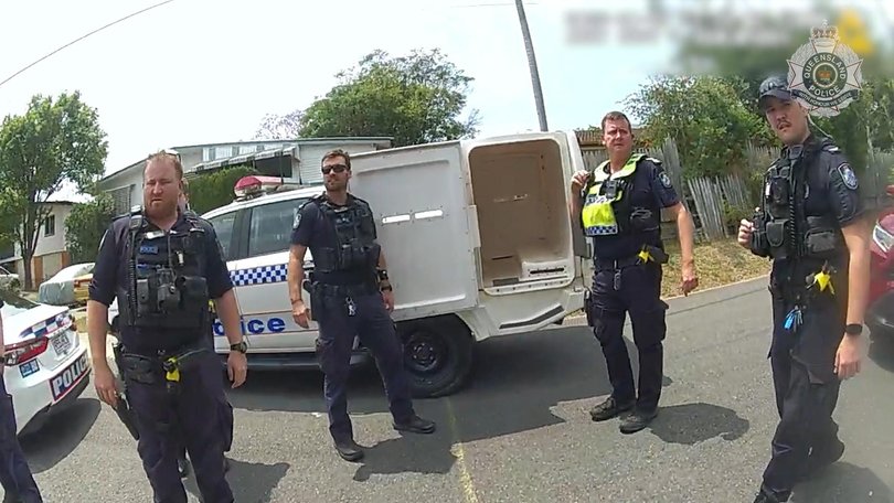 A driver allegedly jumped out of a stolen Commodore and into a Toyota HiLux forcing a 71-year old man from Lockyer Waters to drive him to an address in Churchill. Picture: Qld Police.