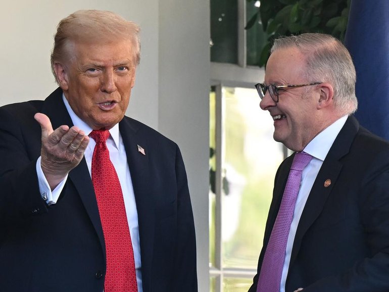 US President Donald Trump and Anthony Albanese are expected to attend the ASEAN and APEC summits. (Lukas Coch/AAP PHOTOS)