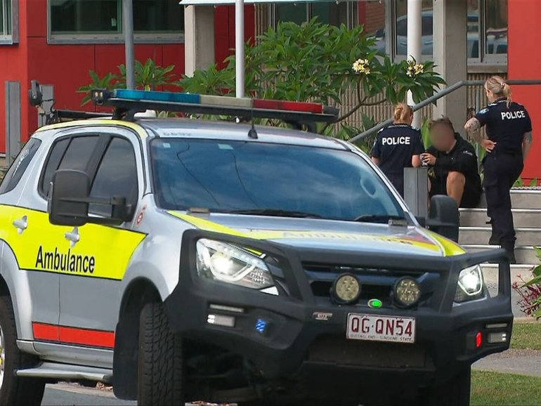 Toddler dies in police station after women rushes in after crash.