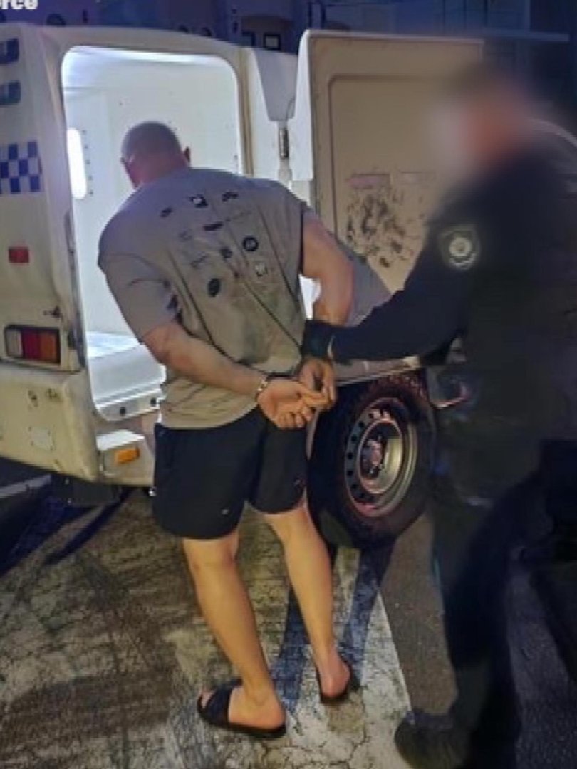 Zahed was arrested on Friday night. Picture: Supplied/NSW Police.