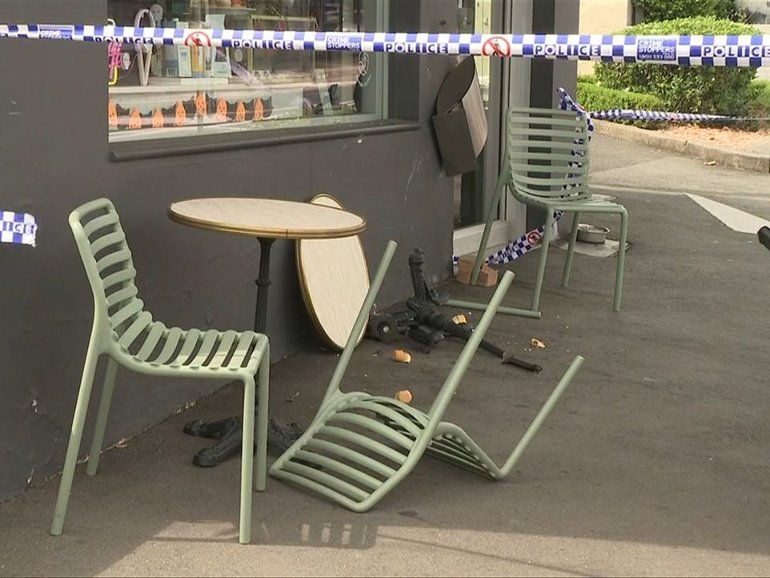 Multiple people injured as car ploughs into Sydney cafe.