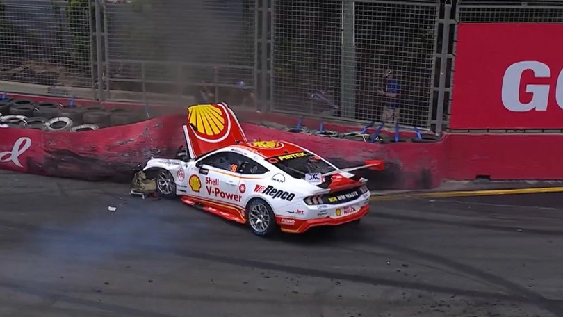 Brodie Kostecki lost control in qualifying