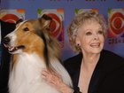 June Lockhart, who played mother Ruth Martin in the television series Lassie, has died aged 100. (AP PHOTO)