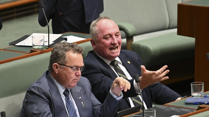 National Party MP Barnaby Joyce could skip a party room meeting with his colleagues.