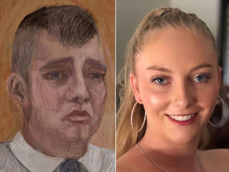 Lachlan Young is set to face Hannah McGuire's family in court after pleading guilty to her murder. (HANDOUT/AAP)