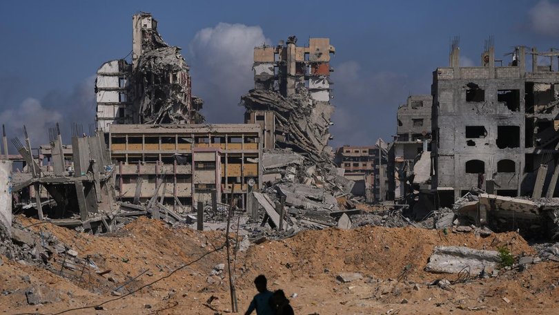 US officials say the Gaza Strip's future governance still needs to be worked out.