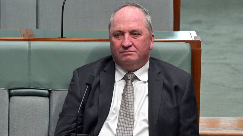 Barnaby Joyce will not join a Nationals party room meeting on Monday.