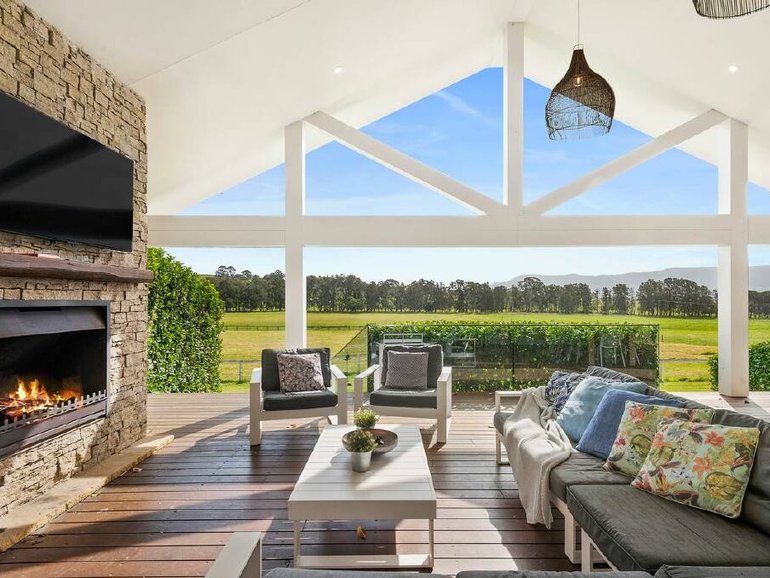 'Whispering Pines', located on NSW's South Coast, is set across 20 acres.