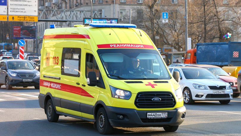 The 21-day-old baby plunged 12m to the concrete below and was found by passersby.