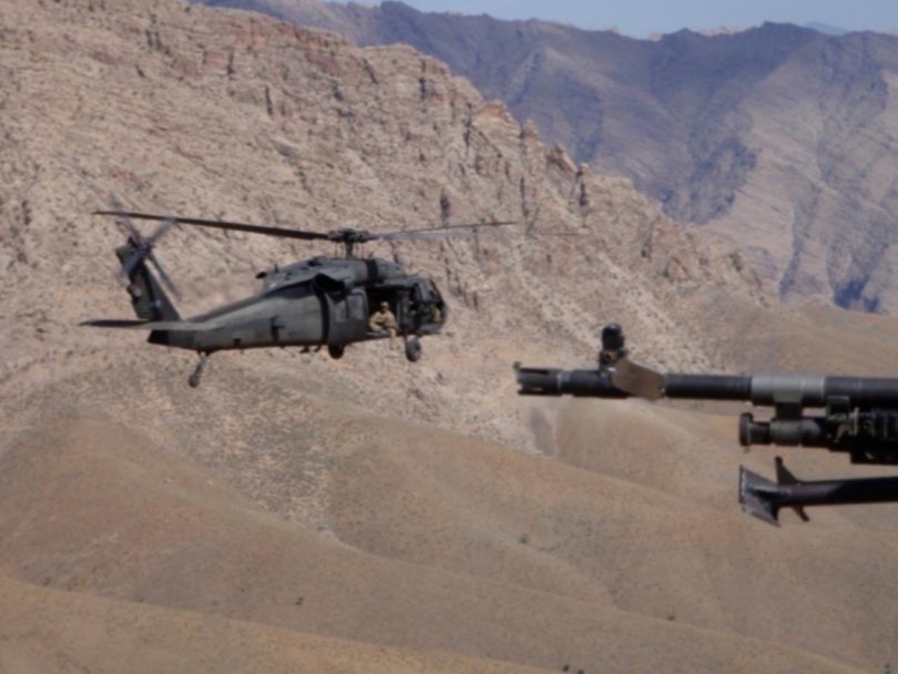 Soldiers from the SAS’s 2nd Squadron on US Black Hawk helicopters in southern Afghanistan in 2010.