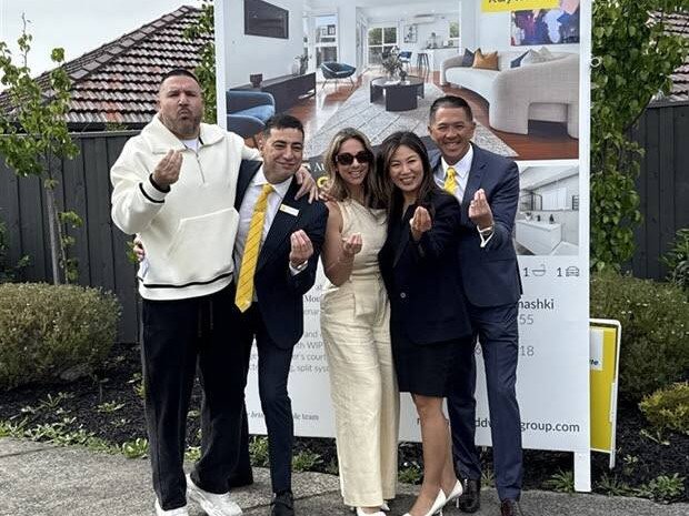 Joe Salanitri, who founded the Melbourne-based Sooshi Mango comedy trio, sold his Mt Waverley family home for $1,180,000. Pic: Ray White (Supplied)