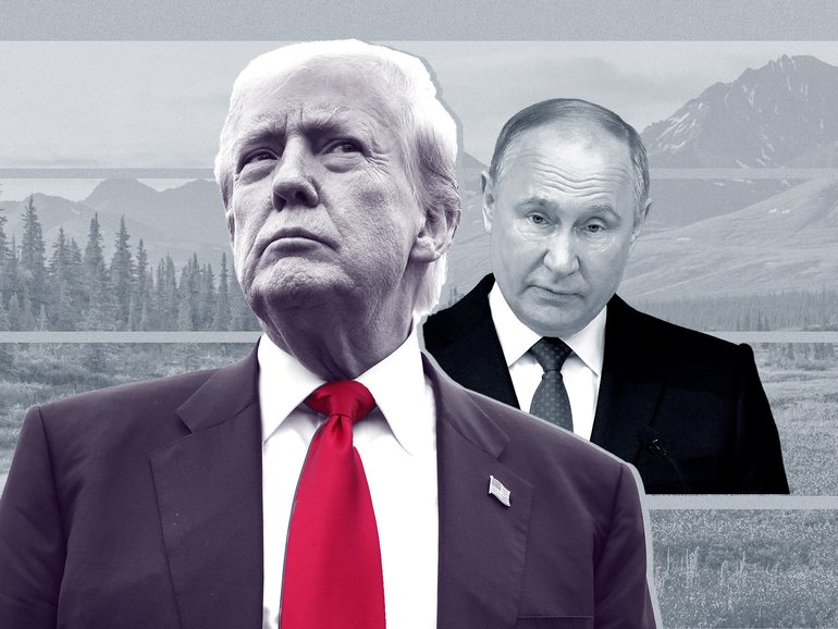 US President Donald Trump and Russian President Vladimir Putin.