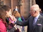 King Charles was heckled by a member of the crowd during a visit to a cathedral in the UK.
